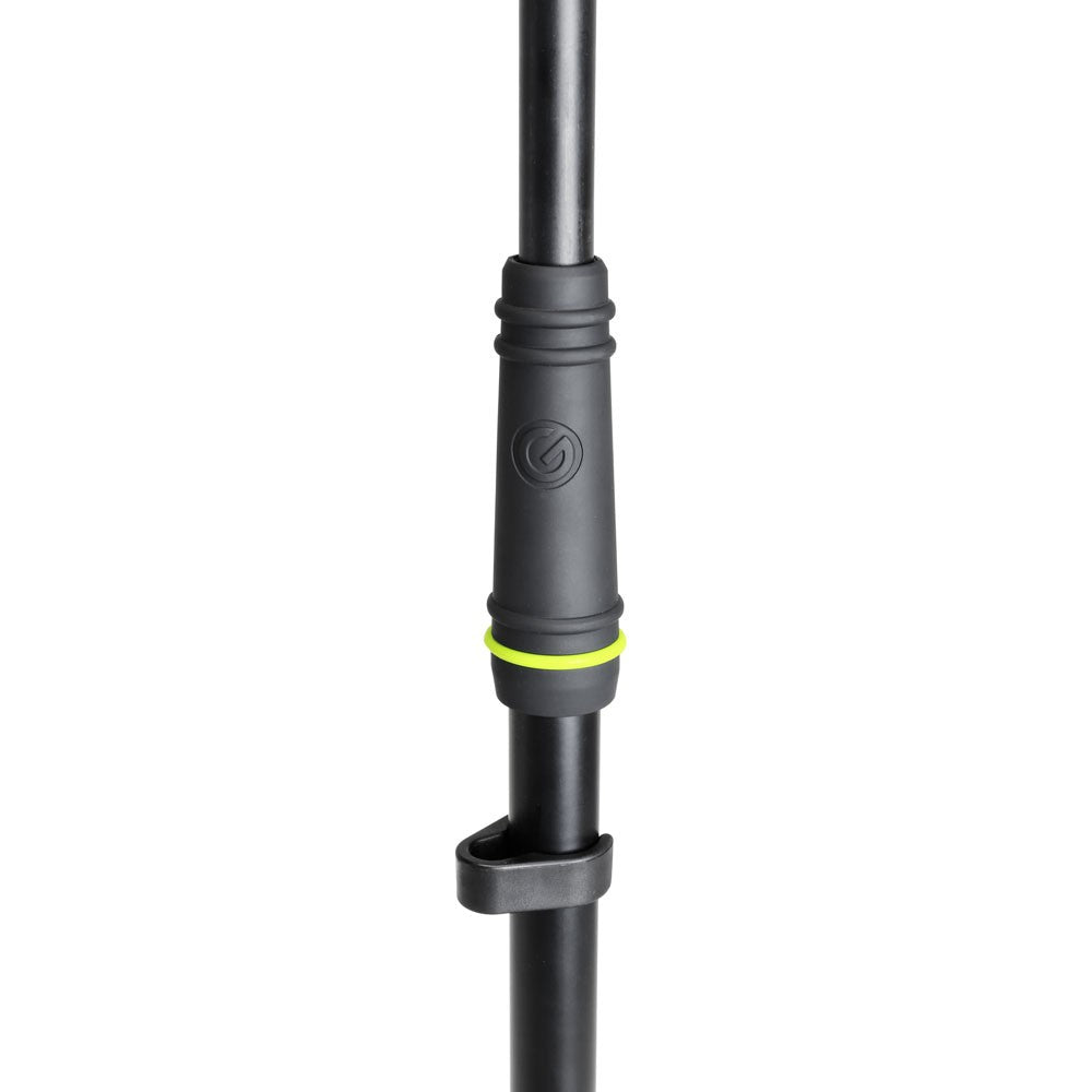 MS 2222 B Short Microphone Stand with Round Base and 2-Point Adjustment Telescoping Boom