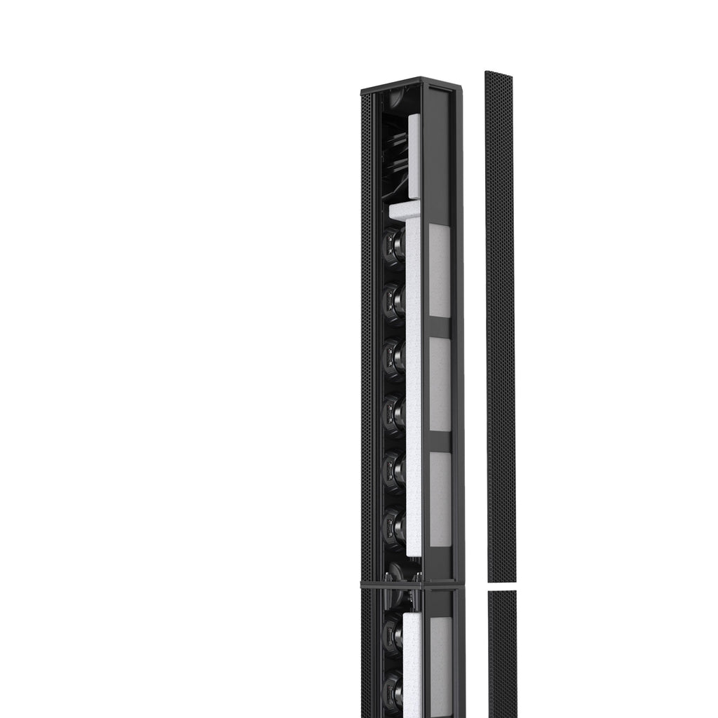 Speakers top Compact Cardioid Powered Column PA System, Black