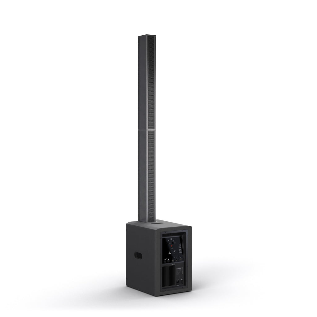 Panel Compact Cardioid Powered Column PA System, Black