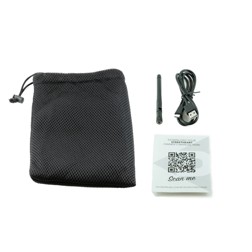 Streetheart SKAA Pouch, Cable, USB and Manual