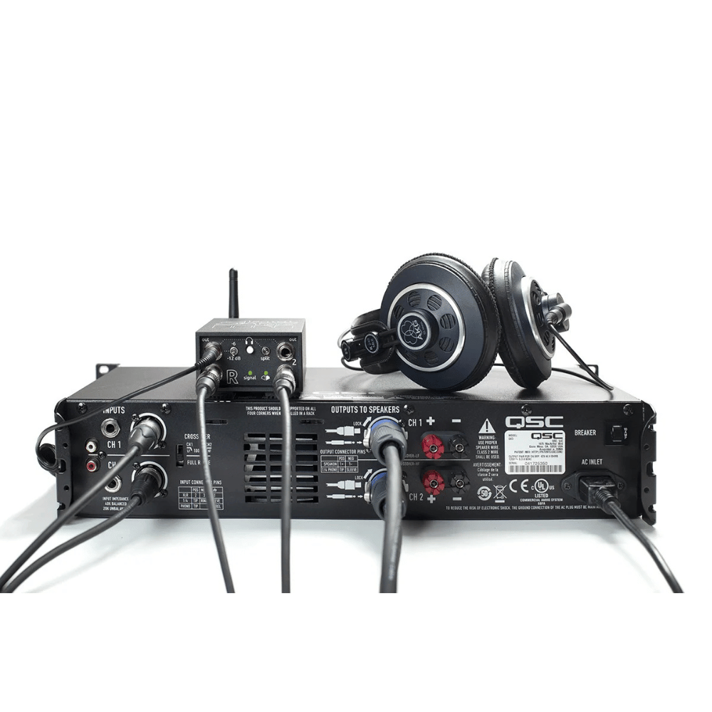 Streetheart SKAA Pro Receiver QSC and AKG Headphones